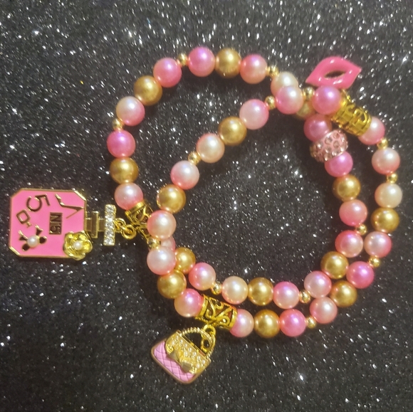 2-PIECE #5 Beautiful Double Bracelet Set. - Picture 14 of 15